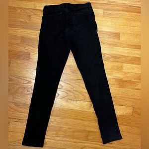 Banana Republic mid rise skinny jeans- black